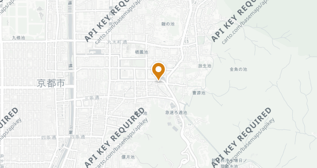 Map showing Hyotei