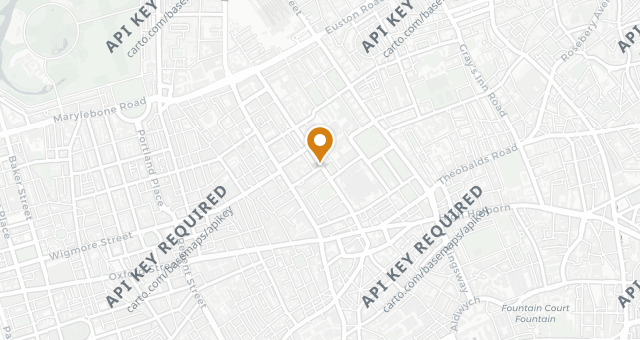 Map showing Café Deco