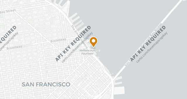 Map showing Hog Island Oyster Co.