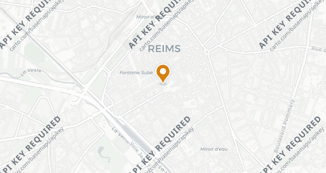 Map showing La Grande Georgette