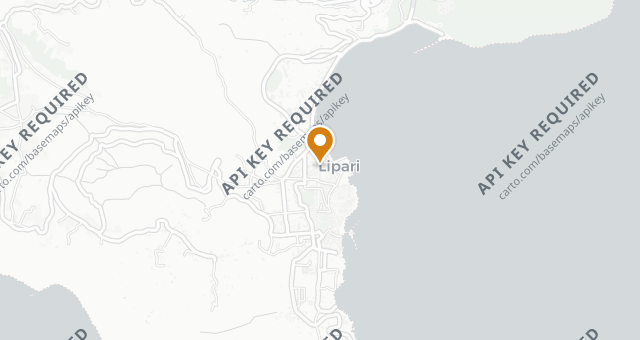 Map showing Trattoria del Vicolo