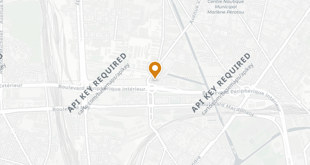 Map showing Le Café du 19M