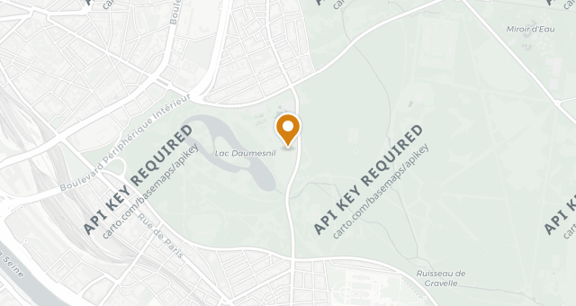 Map showing Rosie