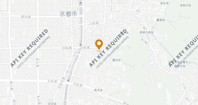 Map showing Gion Rakumi