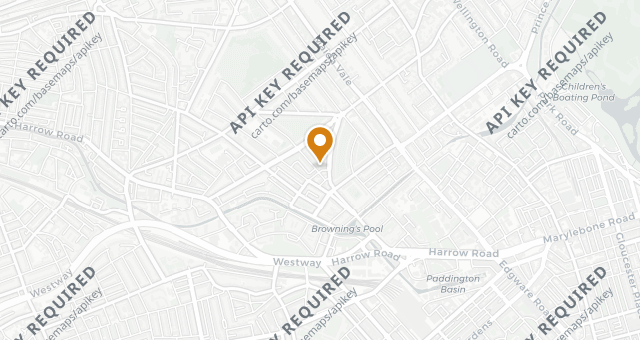 Map showing Paulette
