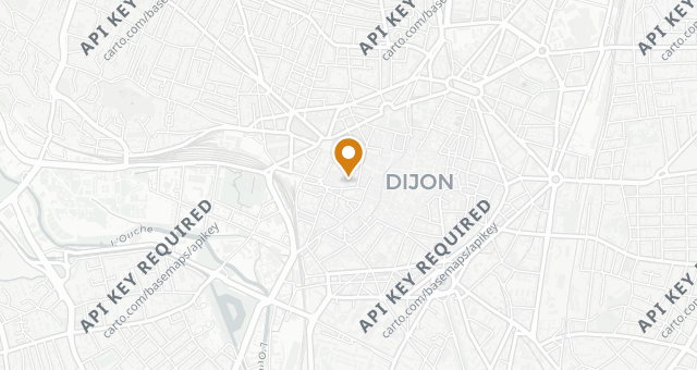 Map showing Chapeau Rouge