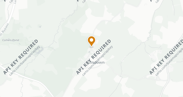 Map showing The Small Holding