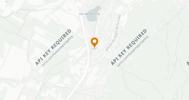 Map showing Le Refuge des Gourmets