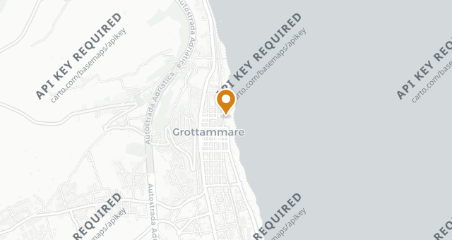 Map showing Attico sul Mare