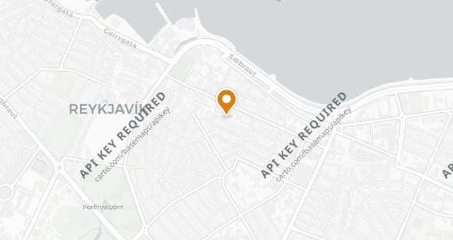 Map showing ÓX Restaurant