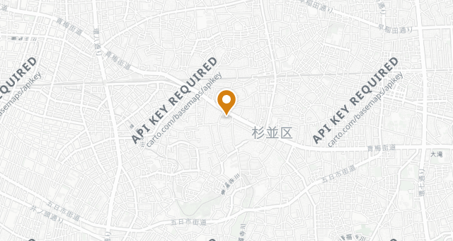 Map showing El Refugio