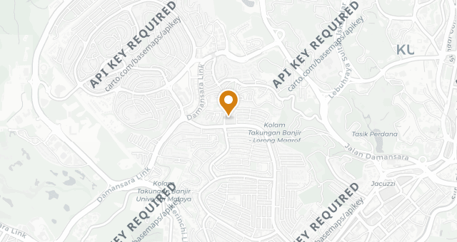 Map showing Dancing Fish