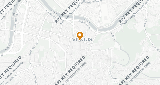Map showing Momo Grill