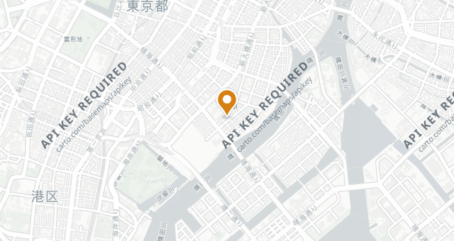 Map showing Sushi Keita