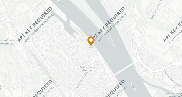 Map showing Geberts Weinstuben