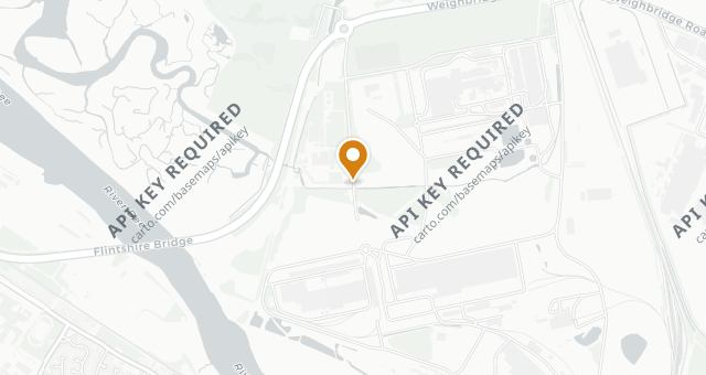 Map showing Restaurant Moor Hall