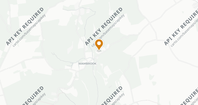 Map showing The Cotley Inn