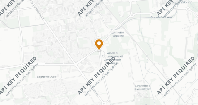 Map showing La Refezione